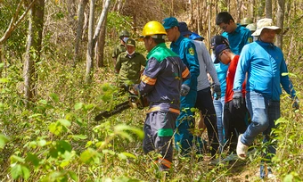 Mở thông tuyến đường 10 km xuyên núi Lớn ở Vũng Tàu