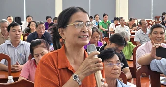 Mong đại biểu theo đến cùng những vấn đề cử tri quan tâm