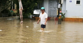 Mưa lớn gây ngập nhiều nơi ở Quảng Ninh