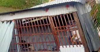 Mưa lớn kèm dông lốc gây thiệt hại 37 căn nhà ở Đồng Tháp