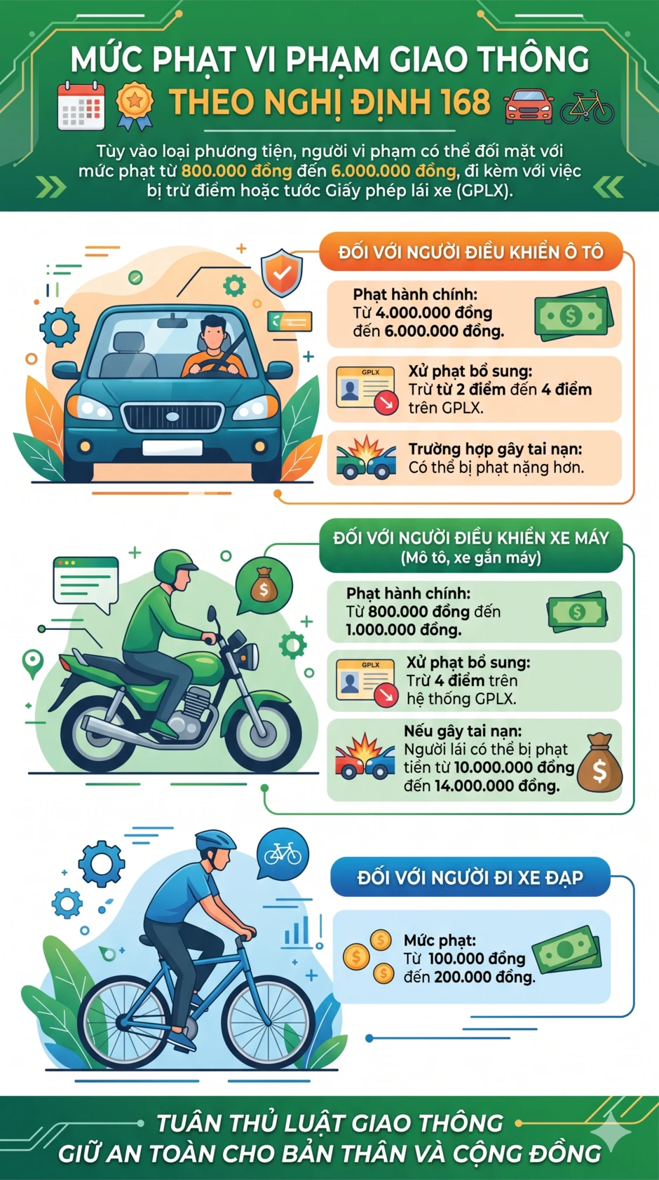 Mức phạt lỗi dùng điện thoại khi lái xe mới nhất 2026 đối với tất cả các loại xe, tài xế chú ý Mức phạt lỗi dùng điện thoại khi lái xe mới nhất 2026 đối với tất cả các loại xe, tài xế chú ý
