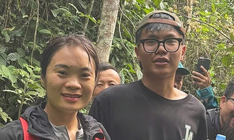 Nam sinh mất tích trong rừng Tam Đảo: 'Em tin sẽ tìm được đường ra'