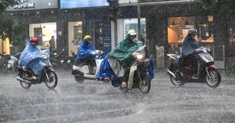 Nam Trung Bộ và Nam Bộ có thể mưa to lên đến 400mm những ngày tới