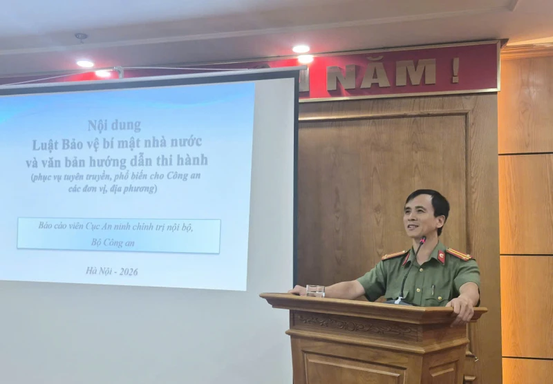 Nâng cao hiệu quả công tác bảo vệ bí mật nhà nước cho đội ngũ cán bộ chủ chốt