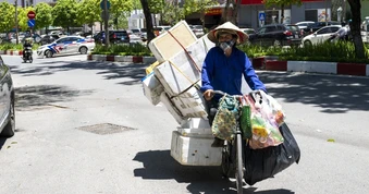 Nắng nóng ở miền Bắc tăng mạnh trở lại