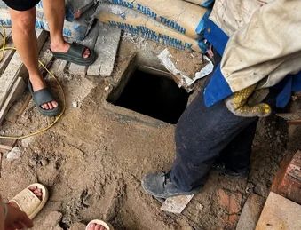 Ngạt khí dưới hố ga ở Hà Nội, 2 người tử vong