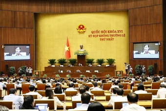 Ngày 6/8, Quốc hội thảo luận về các dự án luật và Nghị quyết quan trọng