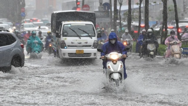 Ngày mai, miền Bắc sẽ xuất hiện mưa to đến rất to