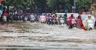 Ngày mai, nhiều tỉnh thành sẽ có mưa to đến rất to