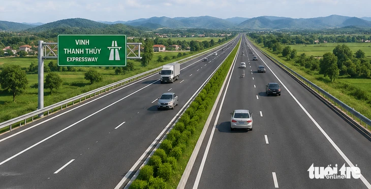 Nghệ An khởi công xây cao tốc Vinh - Thanh Thủy gần 24.000 tỉ đồng Nghệ An khởi công xây cao tốc Vinh - Thanh Thủy gần 24.000 tỉ đồng
