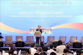 Ngoại giao đồng hành cùng doanh nghiệp, mở rộng không gian phát triển cho Việt Nam