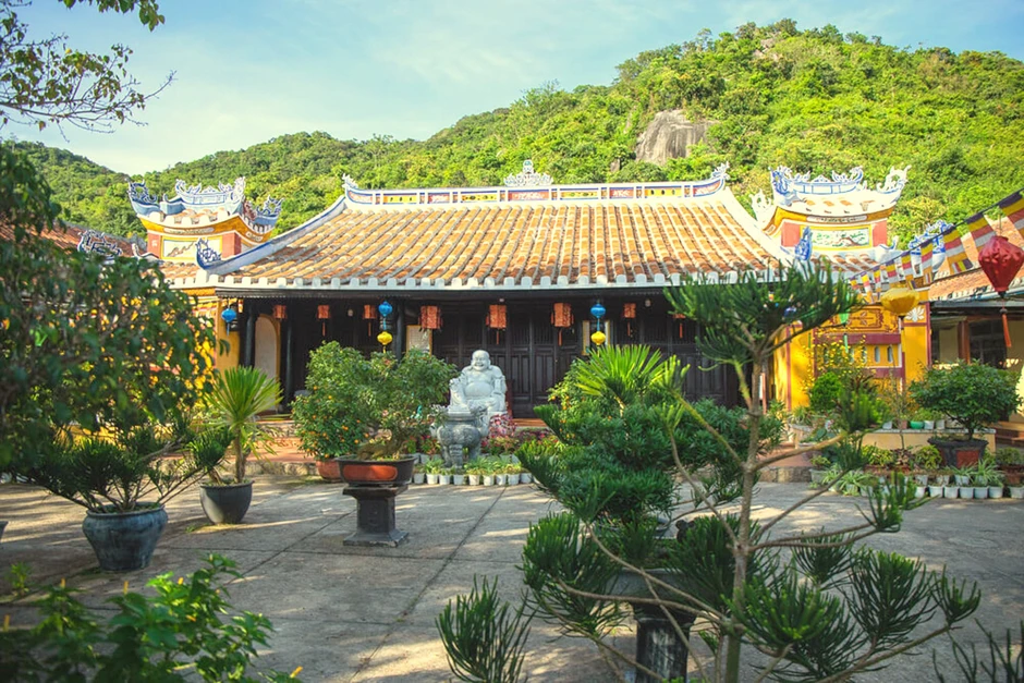 Ngôi chùa '4 không' ở Cù Lao Chàm Ngôi chùa '4 không' ở Cù Lao Chàm