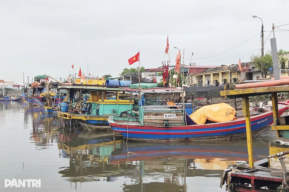 Ngư dân đưa tàu thuyền vào khu neo đậu tránh trú bão Maysak