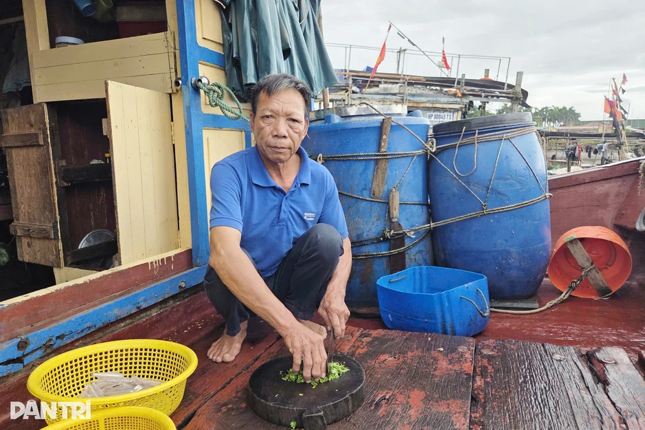 Ngư dân đưa tàu thuyền vào khu neo đậu tránh trú bão Maysak