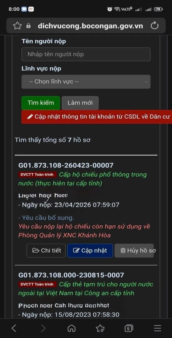 Người dân bắt buộc phải thực hiện điều này trước khi nộp hồ sơ cấp lại hộ chiếu Người dân bắt buộc phải thực hiện điều này trước khi nộp hồ sơ cấp lại hộ chiếu
