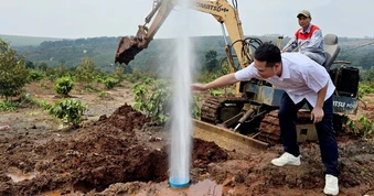 Người dân kiến nghị kiểm tra giếng phun khí, nước như vòi rồng ở Gia Lai