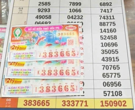 Người phụ nữ bán cá bất ngờ trúng số hơn 6 tỷ đồng Người phụ nữ bán cá bất ngờ trúng số hơn 6 tỷ đồng
