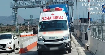 Nguyên nhân chủ xe cứu thương bị phạt 34 triệu đồng trên đường cao tốc