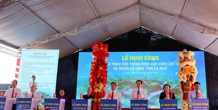 Nguyên Thủ tướng Nguyễn Tấn Dũng dự khởi công công trình có ý nghĩa quan trọng ở Cà Mau Nguyên Thủ tướng Nguyễn Tấn Dũng dự khởi công công trình có ý nghĩa quan trọng ở Cà Mau