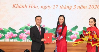 Nguyễn Việt Hùng giữ chức Phó Bí thư tỉnh ủy khánh hòa nhiệm kỳ 2025 - 2030
