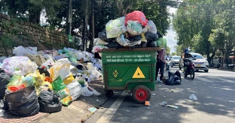 Nhà máy ngưng nhận rác, đường phố Đà Lạt ô nhiễm