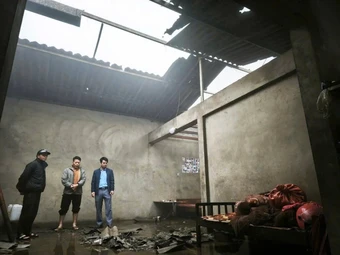 Nhà tốc mái sau giông lốc ở Tuyên Quang, Lào Cai