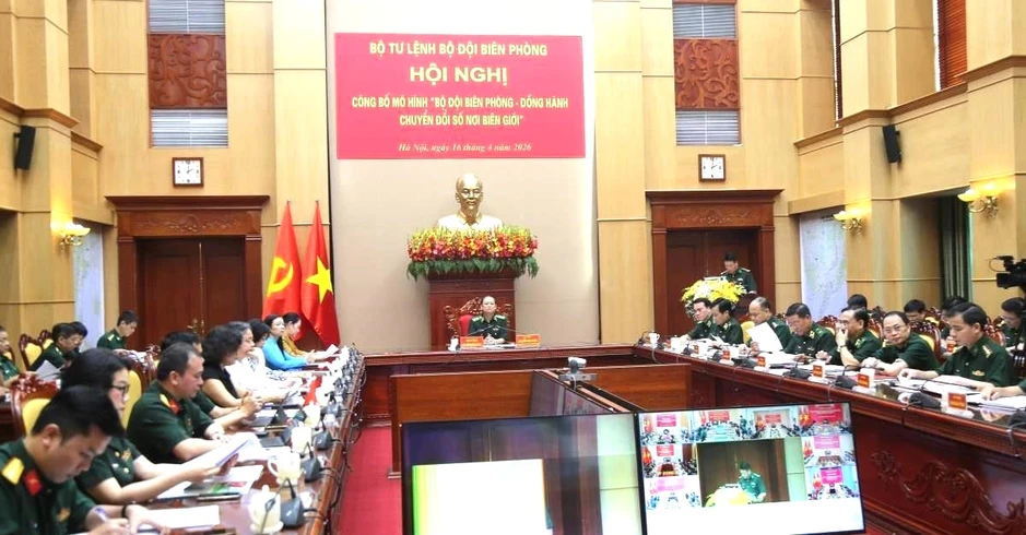 Nhân rộng mô hình ‘Bộ đội Biên phòng đồng hành chuyển đổi số nơi biên giới’ ra toàn lực lượng Nhân rộng mô hình ‘Bộ đội Biên phòng đồng hành chuyển đổi số nơi biên giới’ ra toàn lực lượng