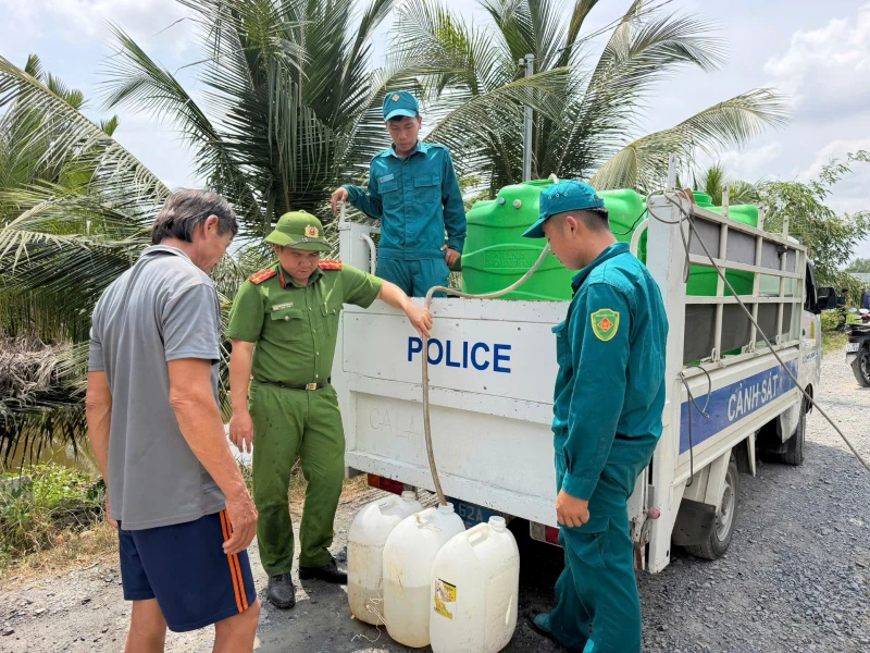 Nhiều hình ảnh đẹp của Công an cơ sở với phong trào “Ba nhất” ở Tây Ninh