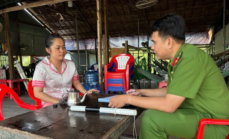 Nhiều hình ảnh đẹp của Công an cơ sở với phong trào “Ba nhất” ở Tây Ninh