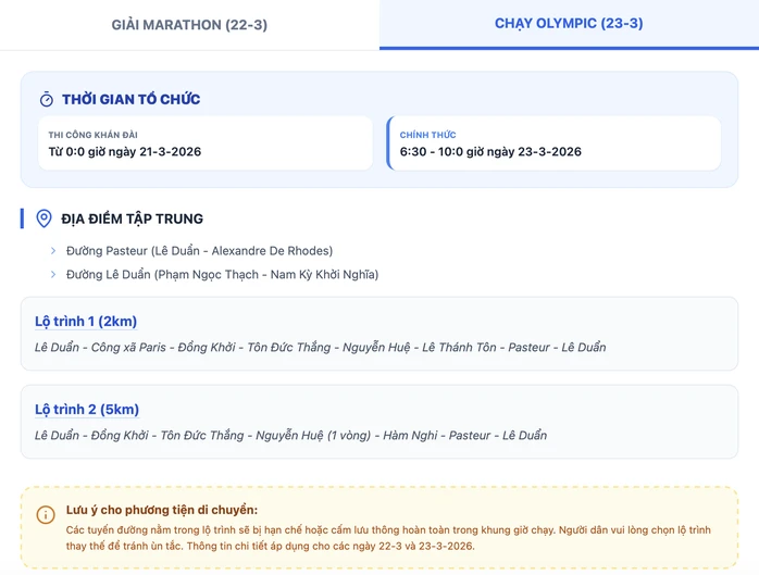 Nhiều tuyến đường trung tâm TPHCM bị cấm, hạn chế lưu thông đến ngày 22-3 Nhiều tuyến đường trung tâm TPHCM bị cấm, hạn chế lưu thông đến ngày 22-3