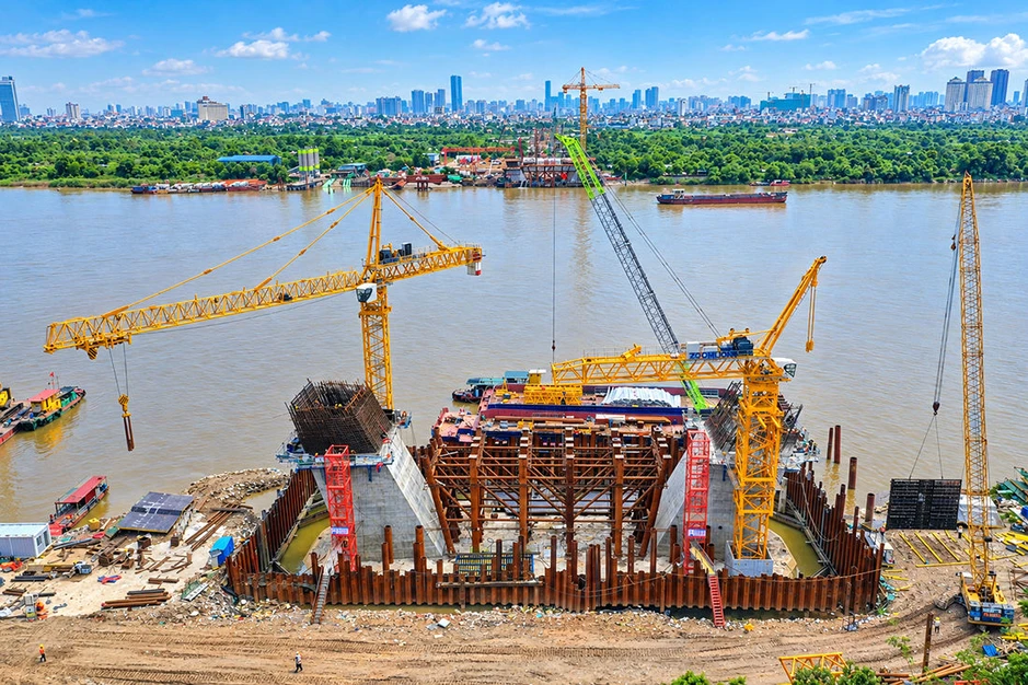 Những đại công trình giao thông mở rộng không gian Thủ đô Hà Nội năm 2026 Những đại công trình giao thông mở rộng không gian Thủ đô Hà Nội năm 2026