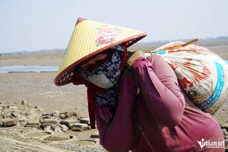 Những người phụ nữ 'cõng' ốc dưới cái nắng gần 40 độ C ở ven biển Hà Tĩnh Những người phụ nữ 'cõng' ốc dưới cái nắng gần 40 độ C ở ven biển Hà Tĩnh