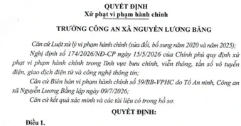 Nữ công nhân bị phạt 11,25 triệu đồng vì phát tán tin đồn thất thiệt