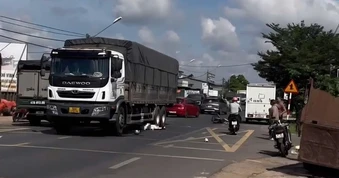Nữ sinh lớp 9 tử vong thương tâm dưới bánh xe tải