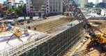 Nút giao 786 tỷ đồng ở Hà Nội đúc phiến dầm đầu tiên sau nhiều năm đình trệ