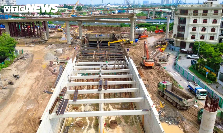 Nút giao gần 2.400 tỷ đồng với hầm chui gần 1km ở phía Tây Hà Nội Nút giao gần 2.400 tỷ đồng với hầm chui gần 1km ở phía Tây Hà Nội