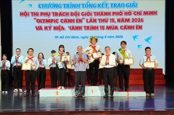 Olympic Cánh én - Hành trình 15 mùa lan tỏa bản lĩnh người phụ trách Đội