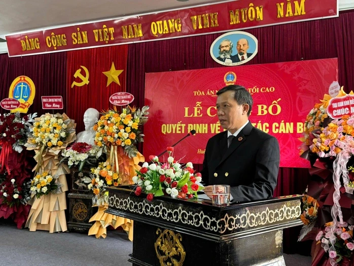 Ông Đặng Quốc Lộc được bổ nhiệm Chánh án TAND TP Huế trong nhiệm kỳ 5 năm Ông Đặng Quốc Lộc được bổ nhiệm Chánh án TAND TP Huế trong nhiệm kỳ 5 năm