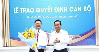 Ông Hoàng Vũ Thảnh làm Giám đốc Sở Tài chính TP.HCM