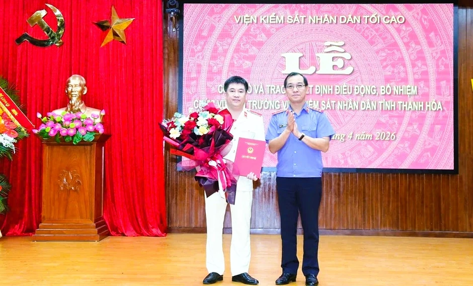 Ông Nguyễn Tiến Dũng trở thành Viện trưởng VKSND tỉnh thanh hóa năm 2026