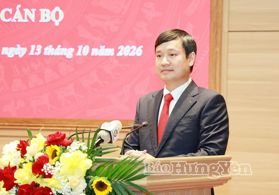 Ông Nguyễn Tuấn Phong giữ chức Trưởng ban Tuyên giáo Tỉnh ủy Hưng Yên