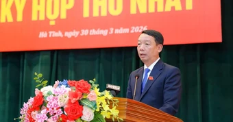 Ông Phan Thiên Định tiếp tục được bầu làm Chủ tịch UBND tỉnh Hà Tĩnh