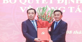 Ông Trần Đức Thắng giữ chức Bí thư thành ủy Hà Nội nhiệm kỳ 2025 - 2030