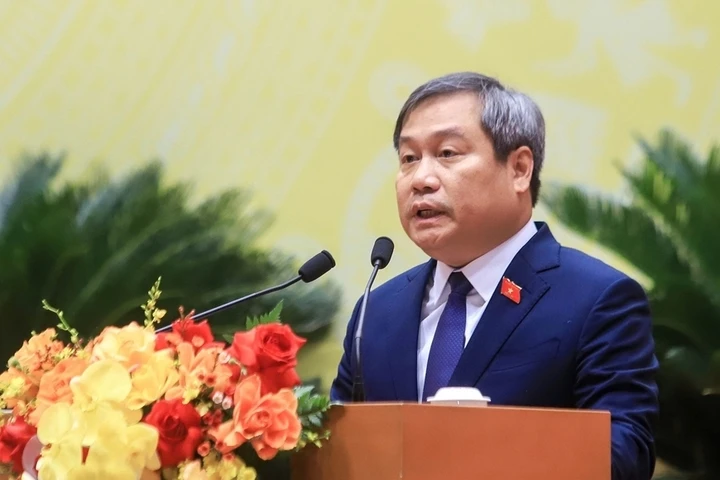 Ông Vũ Đại Thắng tái đắc cử Chủ tịch UBND TP Hà Nội nhiệm kỳ 2026 - 2031 Ông Vũ Đại Thắng tái đắc cử Chủ tịch UBND TP Hà Nội nhiệm kỳ 2026 - 2031
