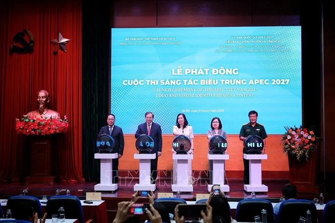 Phát động Cuộc thi sáng tác mẫu biểu trưng và bộ nhận diện hình ảnh APEC Việt Nam 2027 Phát động Cuộc thi sáng tác mẫu biểu trưng và bộ nhận diện hình ảnh APEC Việt Nam 2027