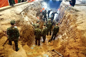 Phát hiện thêm 5 hài cốt liệt sĩ tại Công viên Lê Thị Riêng