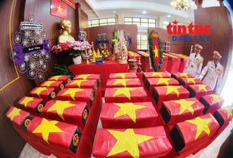 Phát hiện thêm 8 hài cốt liệt sĩ tại Công viên Lê Thị Riêng