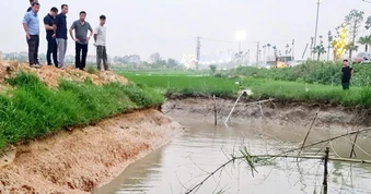 Phát hiện thi thể nam thanh niên tại ao nuôi cá giống
