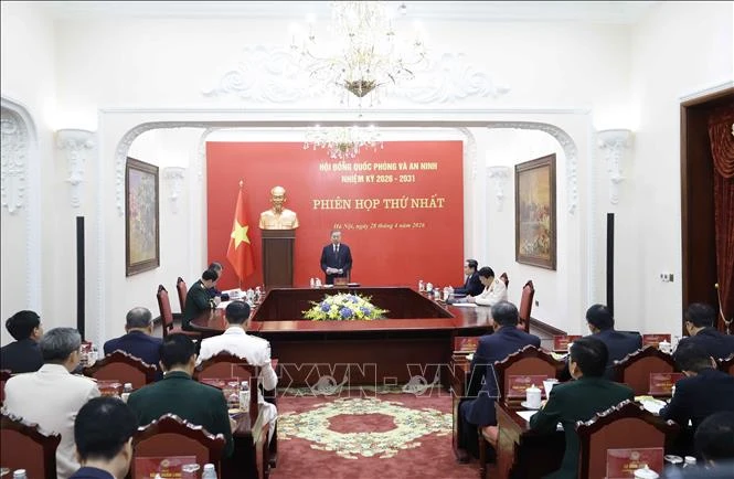 Phiên họp thứ nhất Hội đồng Quốc phòng và An ninh nhiệm kỳ 2026 - 2031