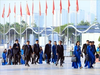 Phiên trọng thể Đại hội Công đoàn Việt Nam lần thứ XIV